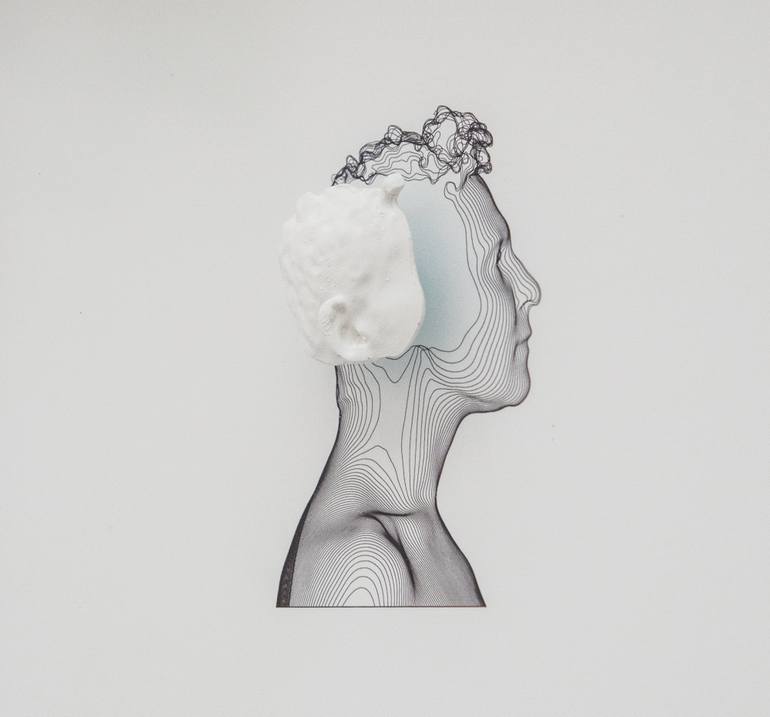 Original Figurative Science/Technology Mixed Media by Kane Cali