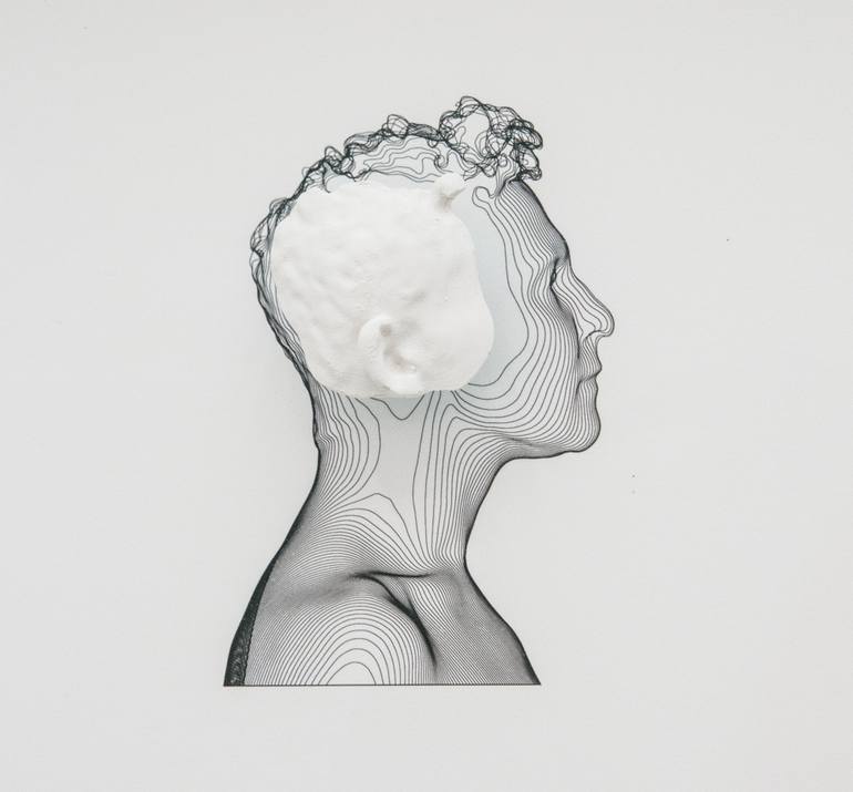 Original Figurative Science/Technology Mixed Media by Kane Cali