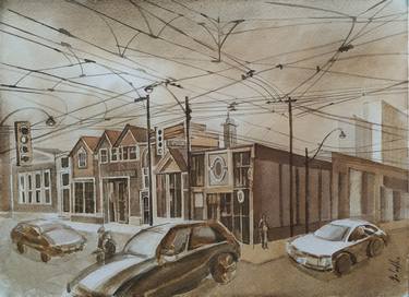 Original Realism Architecture Paintings by Tetiana Solodka
