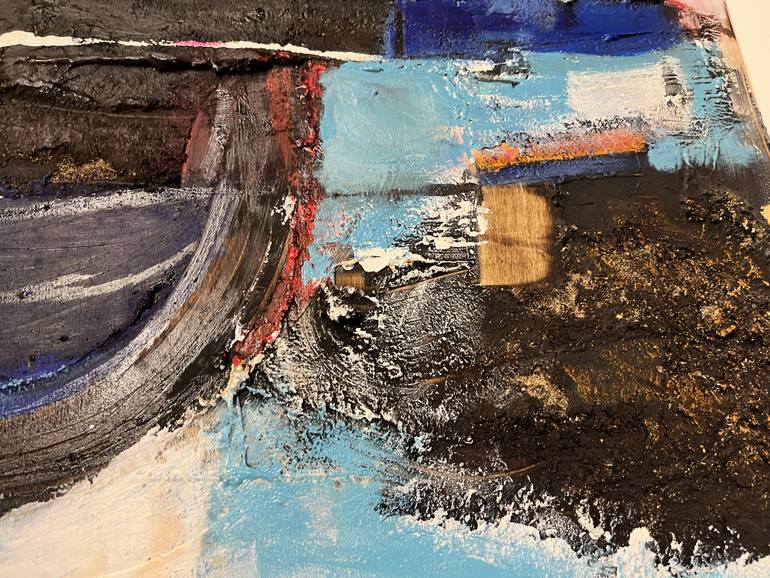 Original Abstract Expressionism Abstract Painting by Valeria Nuzzo