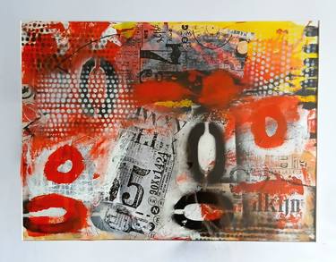 Original Abstract Expressionism Abstract Paintings by Carol Mountford