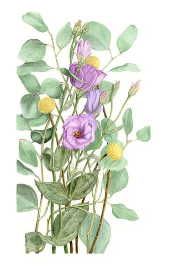 Print of Fine Art Botanic Paintings by Victoria Beyer