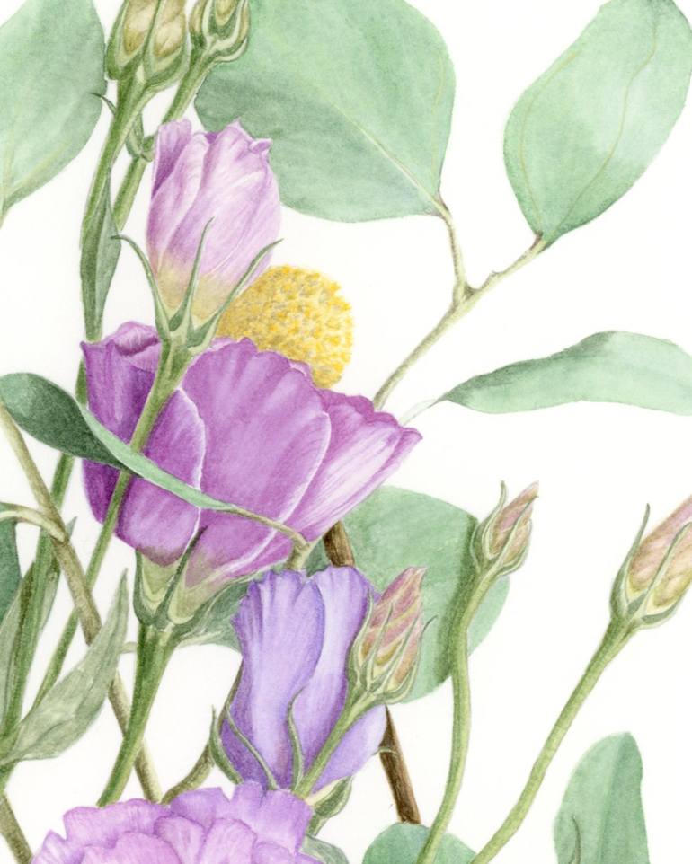 Original Botanic Painting by Victoria Beyer