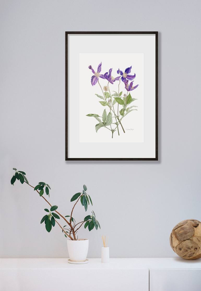 Original Botanic Painting by Victoria Beyer