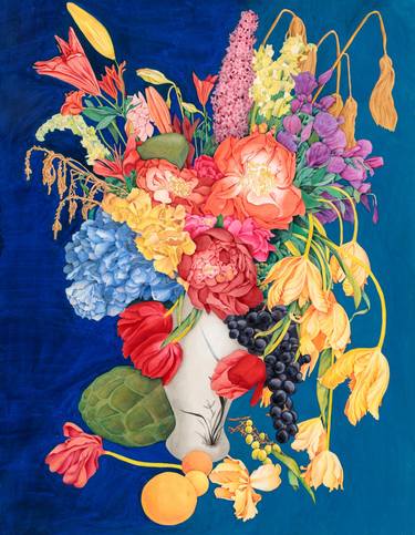 Print of Fine Art Floral Paintings by Hye-yune Choi