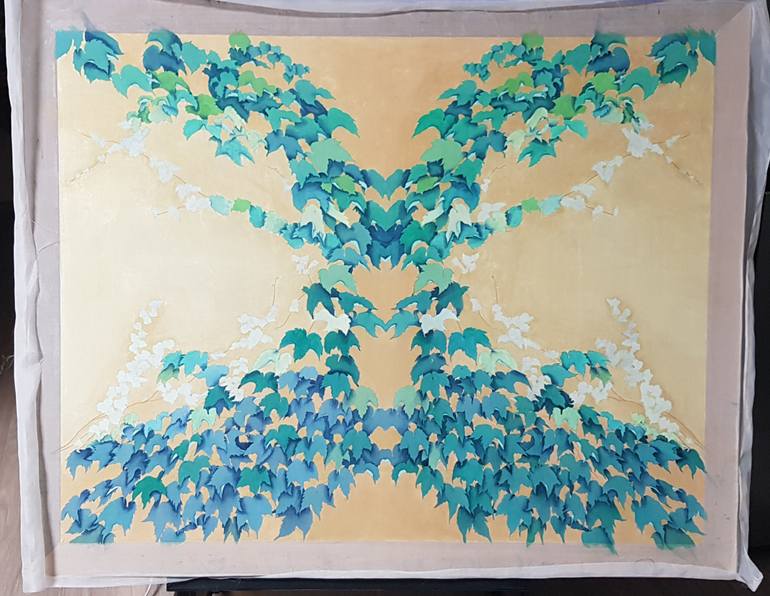 Original Contemporary Botanic Painting by Hyeyune Choi