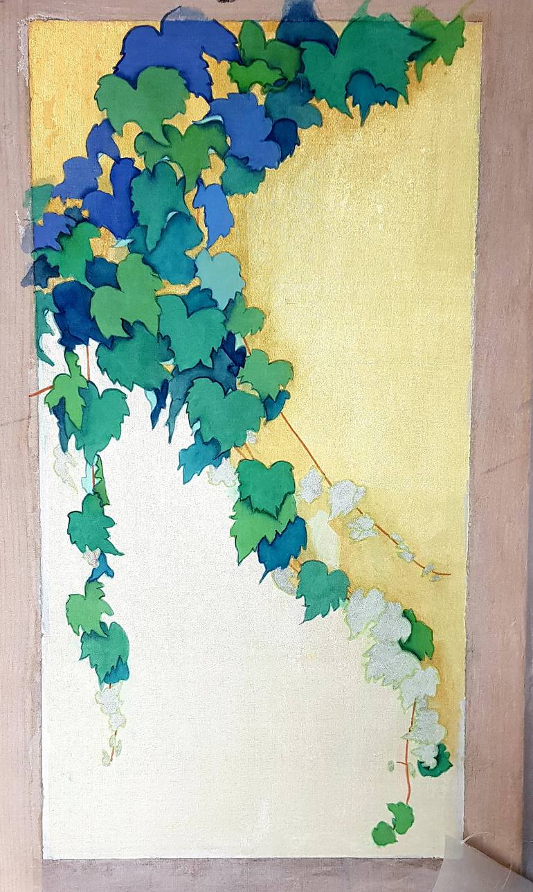 Original Contemporary Botanic Painting by Hyeyune Choi