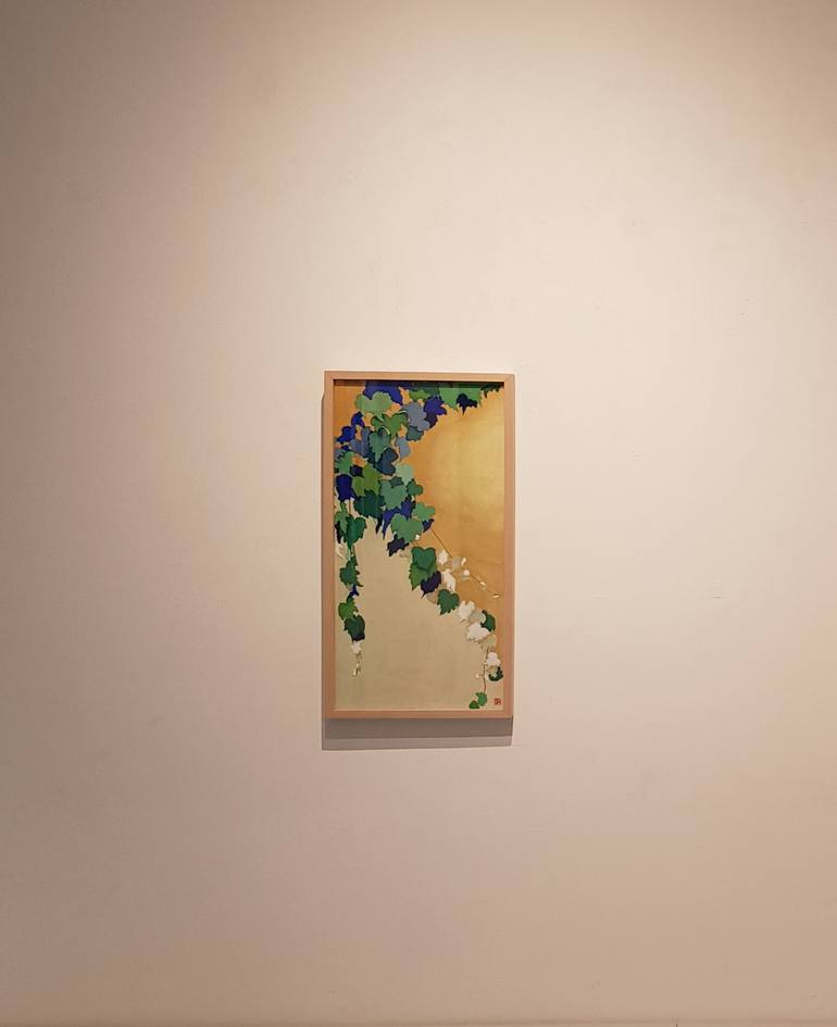 Original Contemporary Botanic Painting by Hye-yune Choi