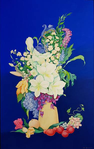 Print of Floral Paintings by Hye-yune Choi