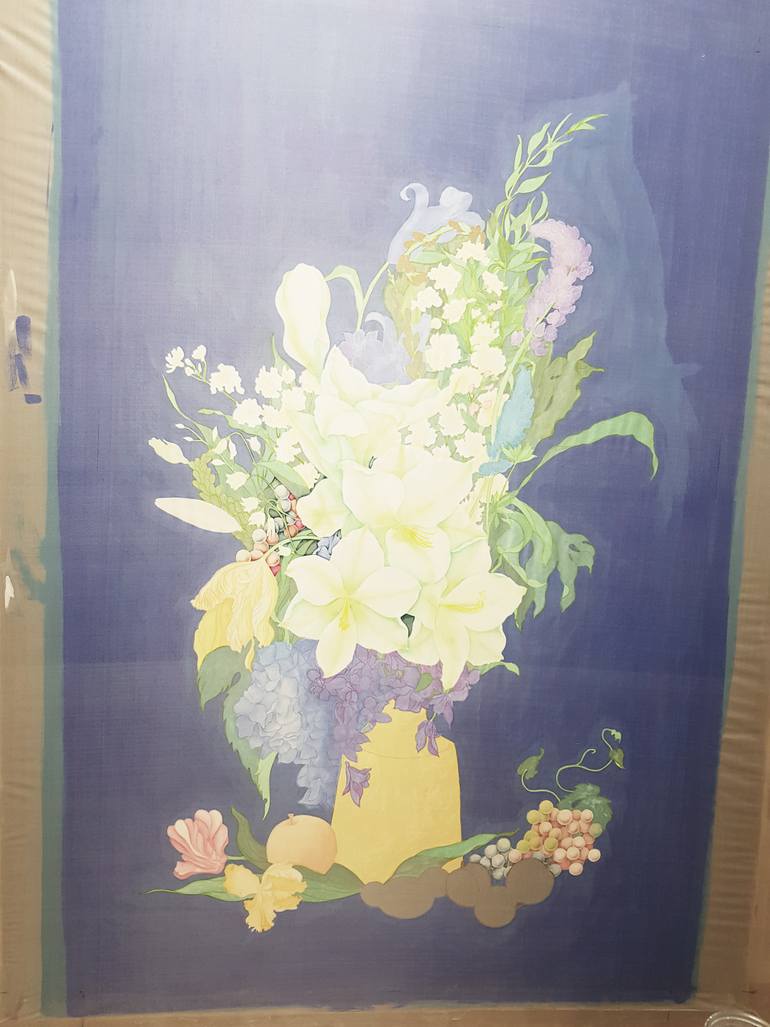 Original Contemporary Still Life Painting by Hyeyune Choi