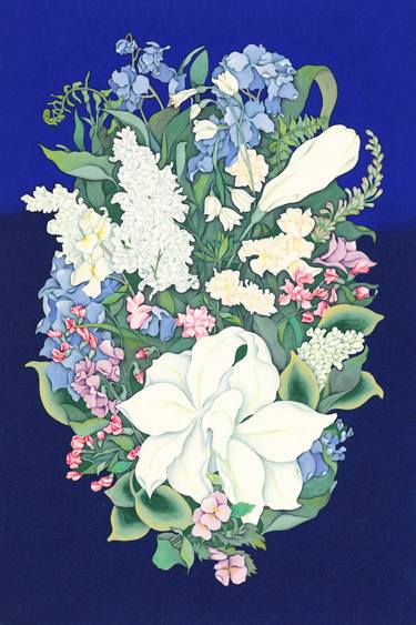 Print of Floral Paintings by Hye-yune Choi