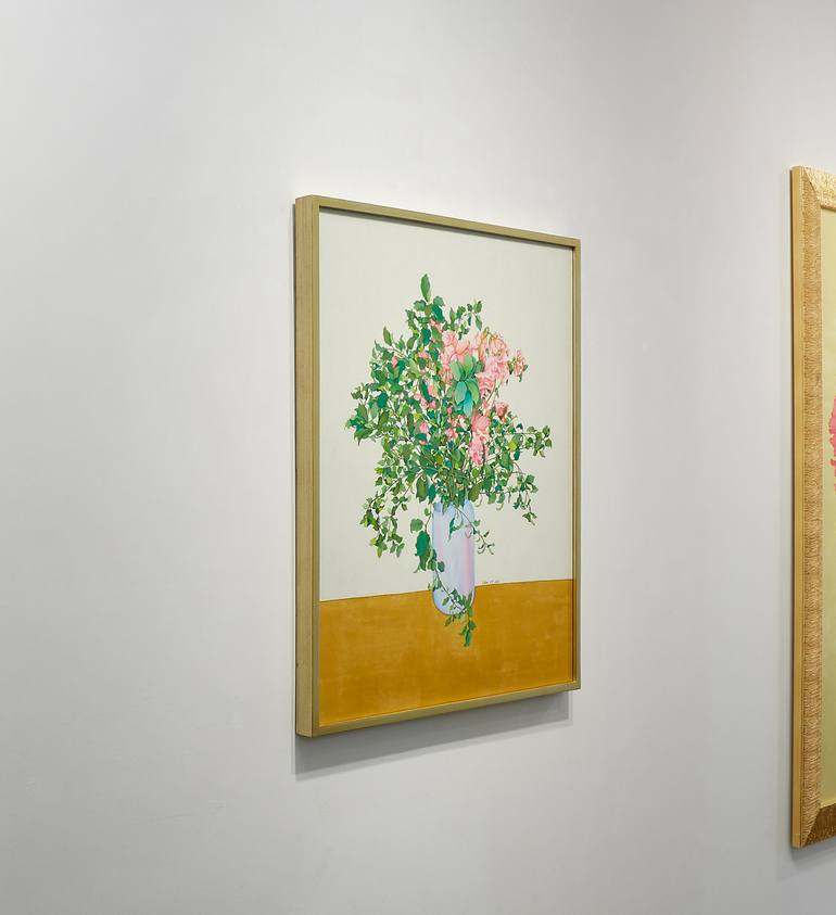 Original Contemporary Floral Painting by Hyeyune Choi
