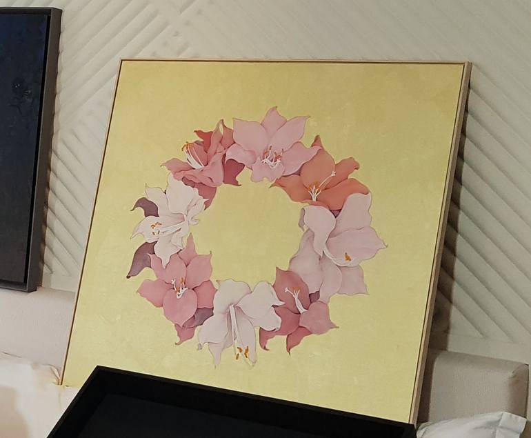 Original Floral Painting by Hye-yune Choi