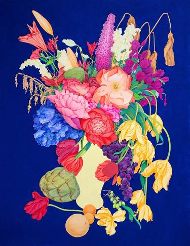 Print of Fine Art Floral Paintings by Hye-yune Choi