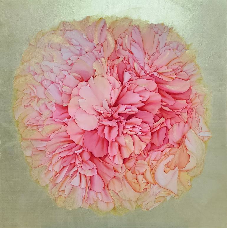 Print of Contemporary Floral Paintings by Hye-Yune Choi