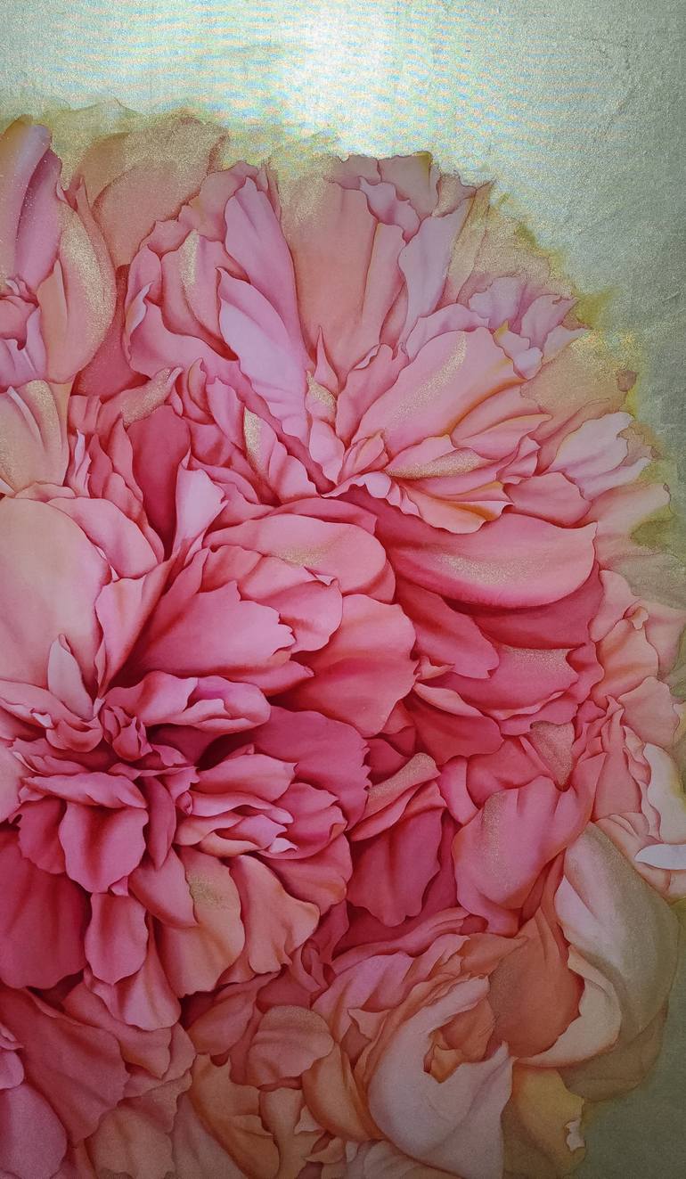 Original Contemporary Floral Painting by Hyeyune Choi