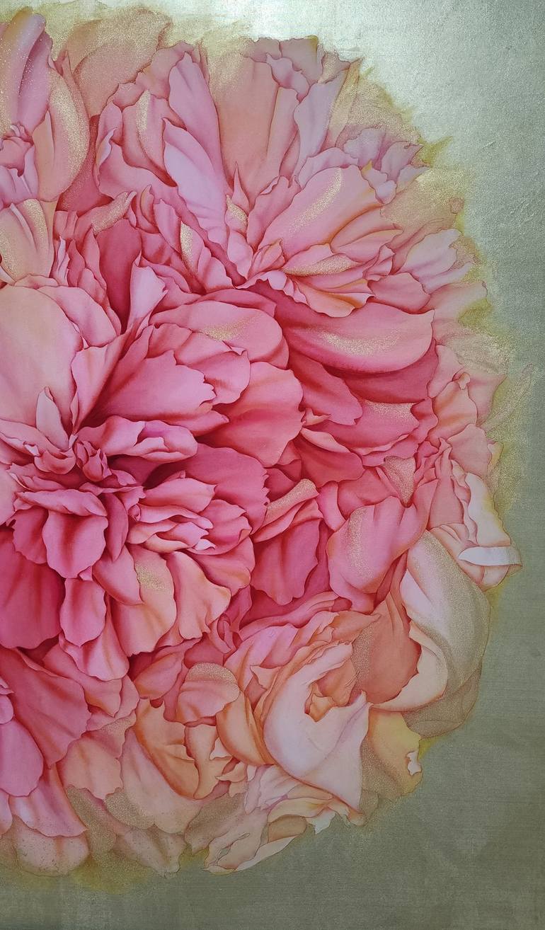 Original Floral Painting by Hye-yune Choi
