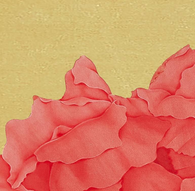 Original Contemporary Floral Painting by Hye-Yune Choi