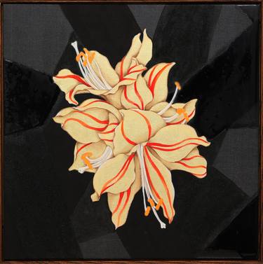 Print of Art Deco Floral Paintings by Hye-yune Choi