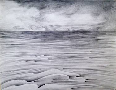 Original Contemporary Seascape Drawings by LINDA KING