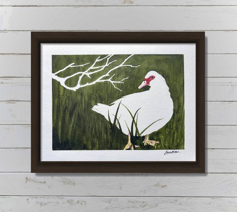 Original Illustration Animal Paintings by Lana Nuori