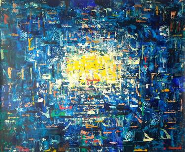 Original Abstract Expressionism Abstract Paintings by Olivia de Posson