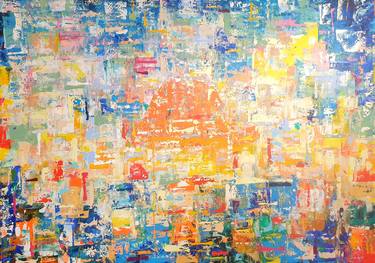 Original Abstract Expressionism Abstract Paintings by Olivia de Posson