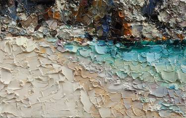 Print of Fine Art Beach Paintings by Tom Off