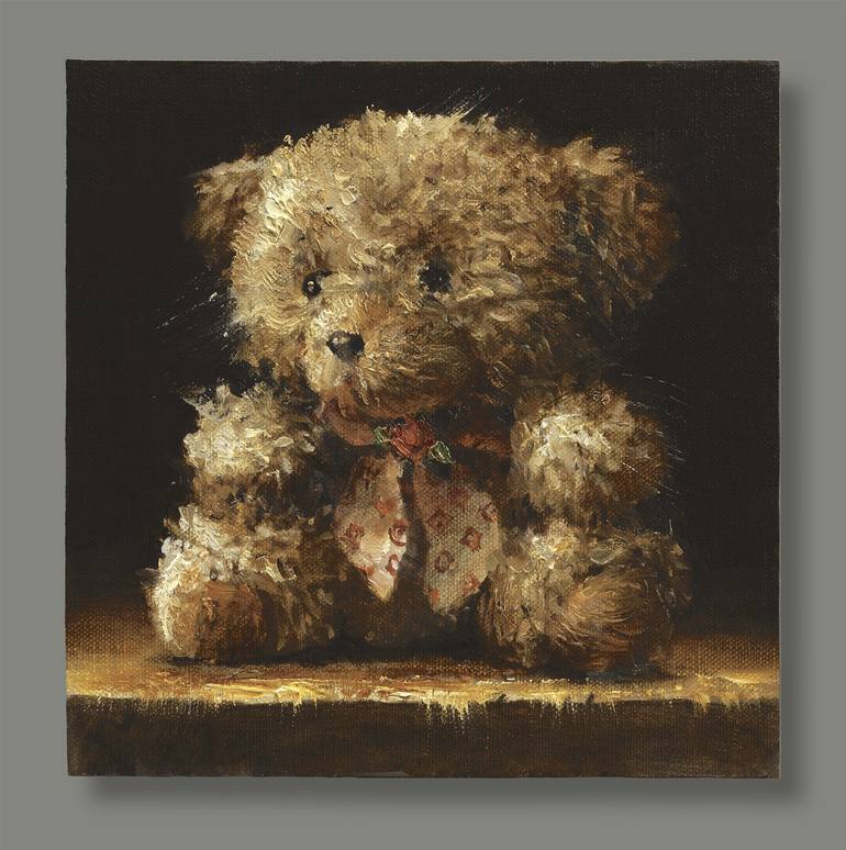 Teddy bear shop paintings