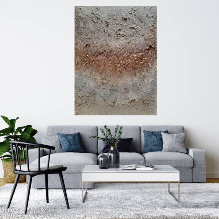 Original Fine Art Abstract Painting by Victoria Mccarthy