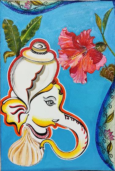 Print of Fine Art Religion Paintings by Aayushi Shaligram