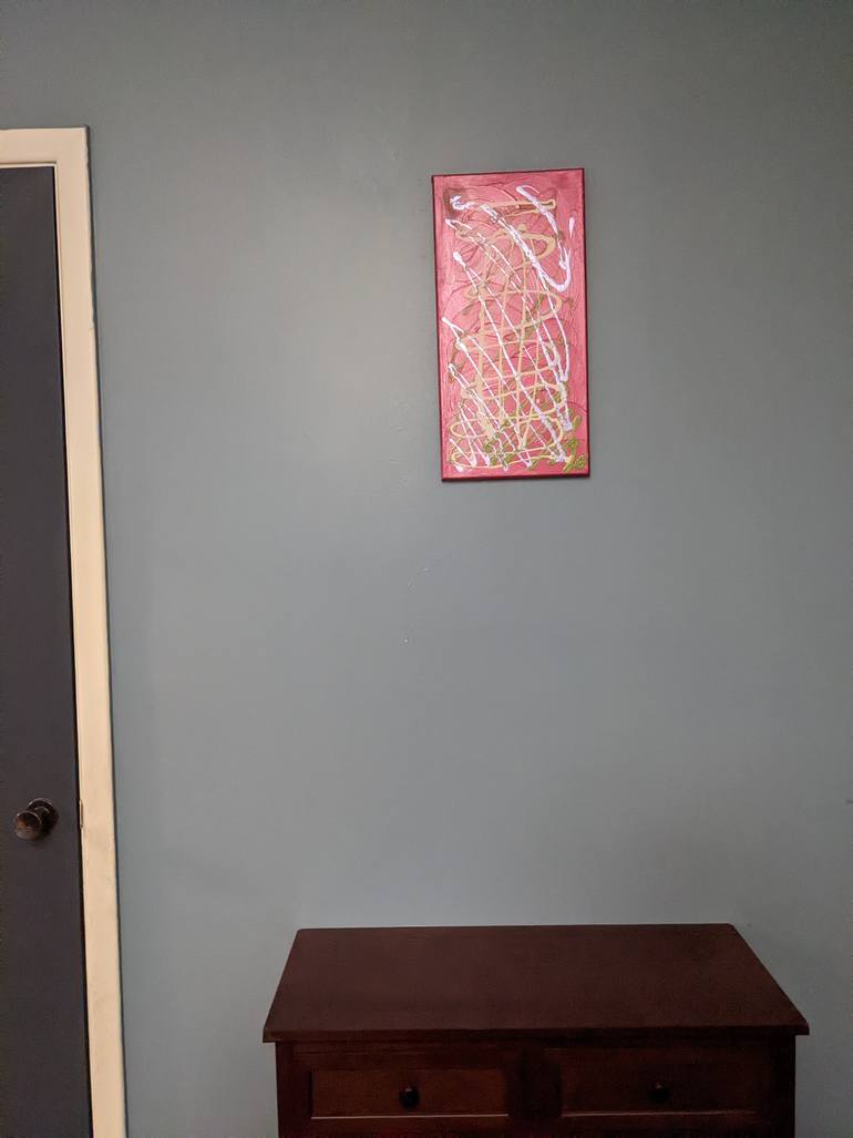 Original Abstract Expressionism Abstract Painting by Bobby Bentz
