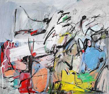 Original Contemporary Abstract Paintings by Francesco D'Adamo