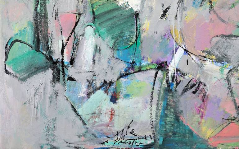 Original Contemporary Abstract Painting by Francesco  D'Adamo