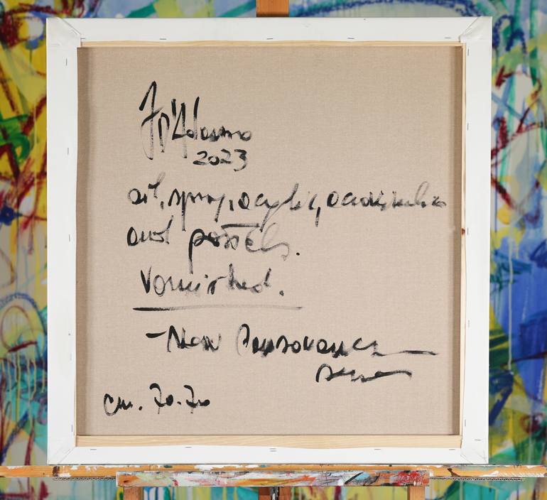 Original Contemporary Abstract Painting by Francesco  D'Adamo