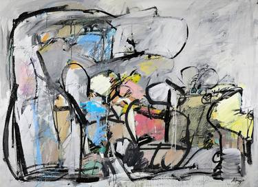 Original Abstract Expressionism Abstract Paintings by Francesco D'Adamo