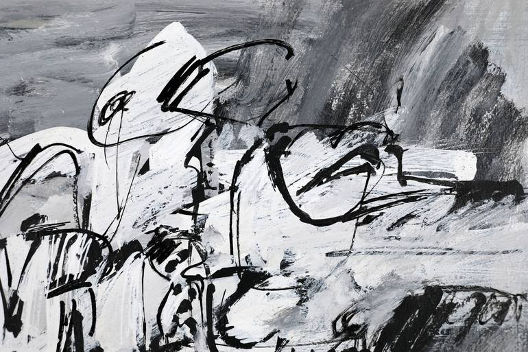 Original Abstract Expressionism Abstract Painting by Francesco  D'Adamo