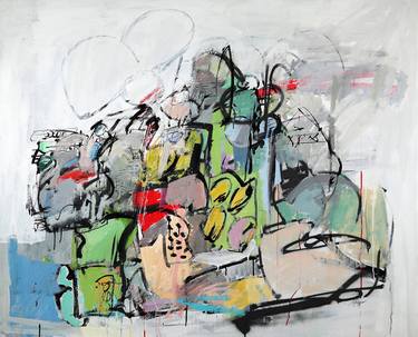 Original Abstract Expressionism Abstract Paintings by Francesco D'Adamo