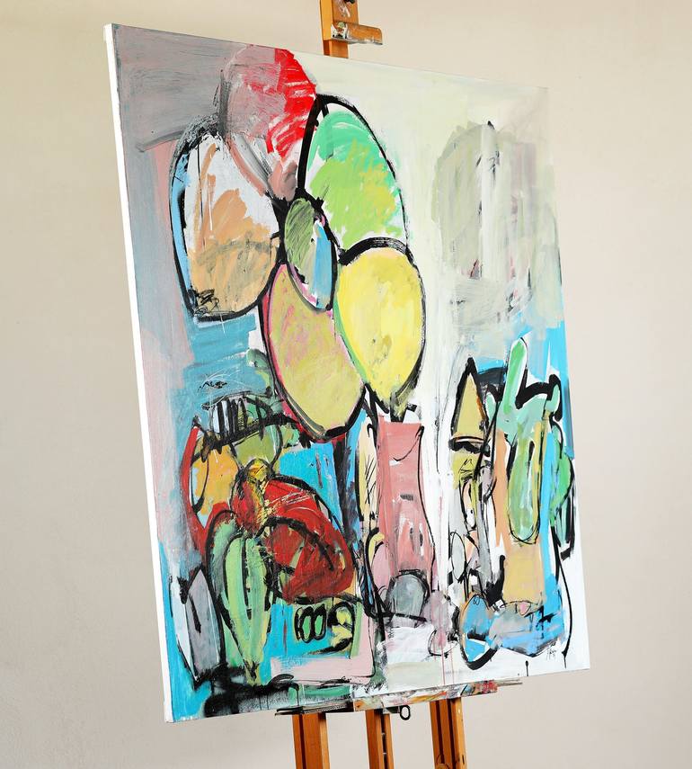 Original Abstract Painting by Francesco  D'Adamo