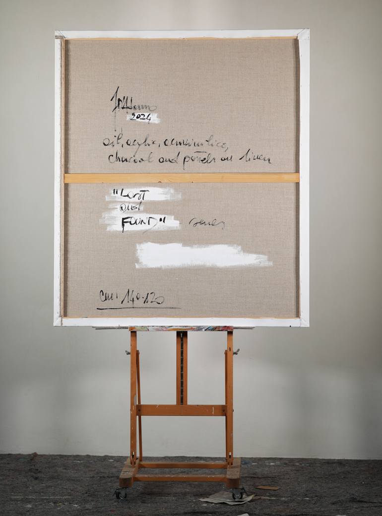 Original Abstract Expressionism Abstract Painting by Francesco  D'Adamo