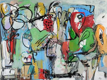 Original Abstract Expressionism Abstract Paintings by Francesco D'Adamo