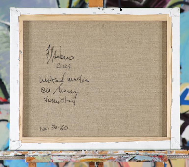Original Contemporary Abstract Painting by Francesco  D'Adamo