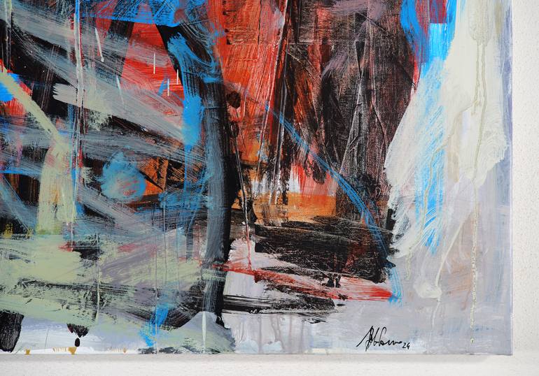 Original Contemporary Abstract Painting by Francesco  D'Adamo
