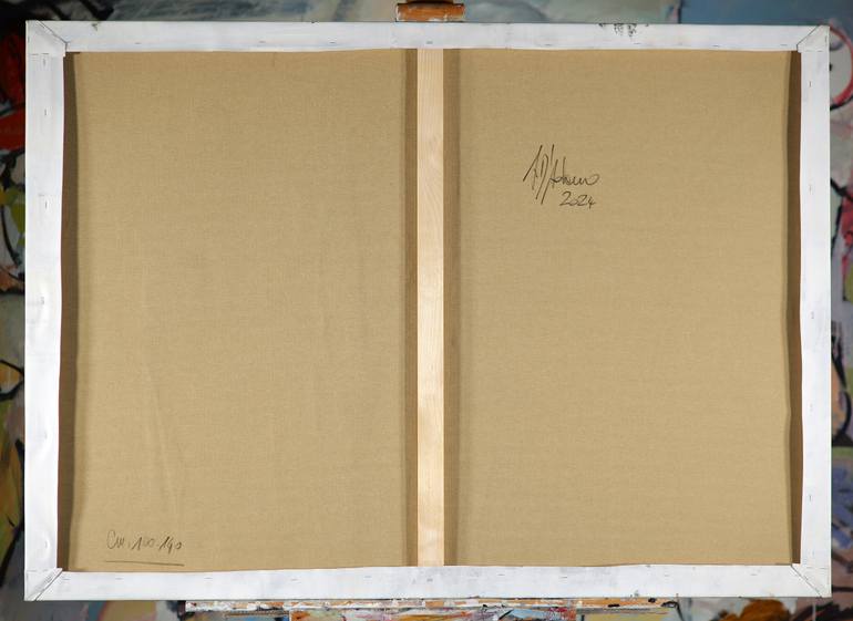 Original Contemporary Abstract Painting by Francesco  D'Adamo