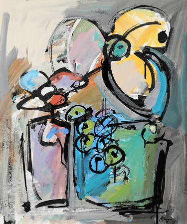 Original Contemporary Abstract Paintings by Francesco  D'Adamo