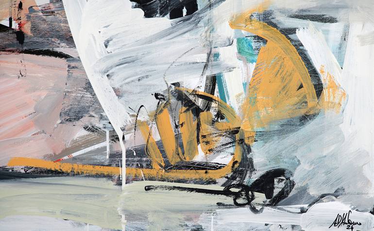 Original Contemporary Abstract Painting by Francesco  D'Adamo