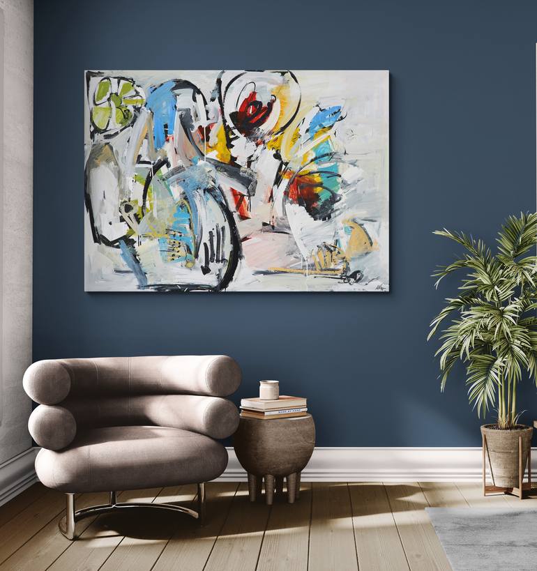 Original Contemporary Abstract Painting by Francesco  D'Adamo