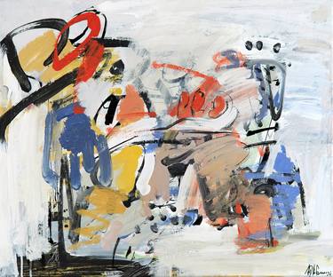 Original Contemporary Abstract Paintings by Francesco  D'Adamo