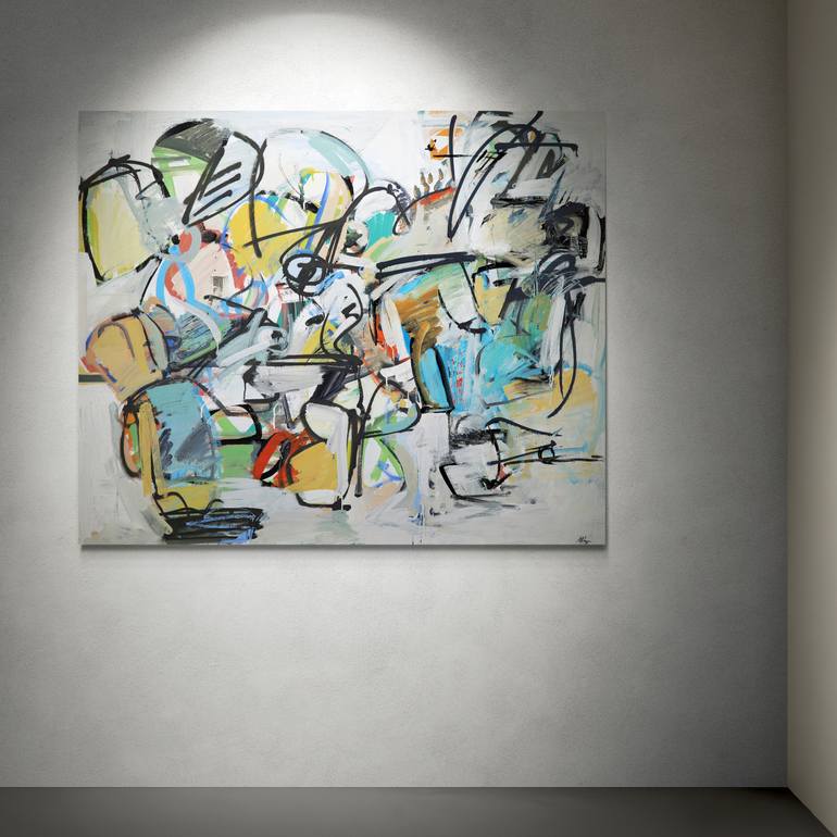 Original Contemporary Abstract Painting by Francesco  D'Adamo