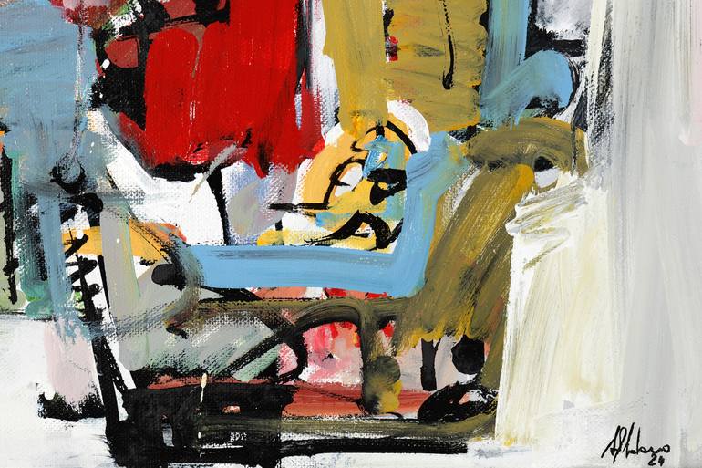 Original Contemporary Abstract Painting by Francesco  D'Adamo